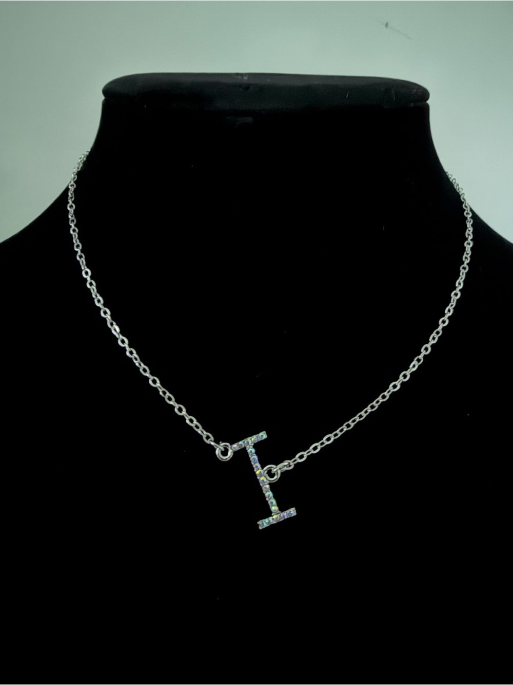Paparazzi Silver Initial 'I' Multi Necklace